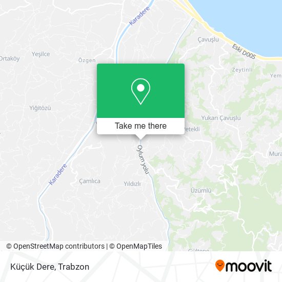 Küçük Dere map