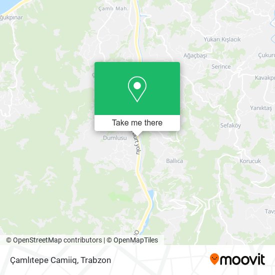 Çamlıtepe Camiiq map