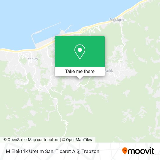 M Elektrik Üretim San. Ticaret A.Ş map