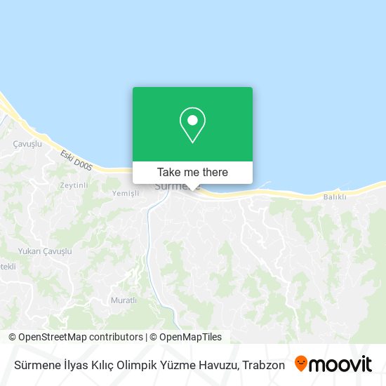 Sürmene İlyas Kılıç Olimpik Yüzme Havuzu map