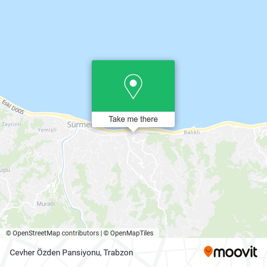 Cevher Özden Pansiyonu map