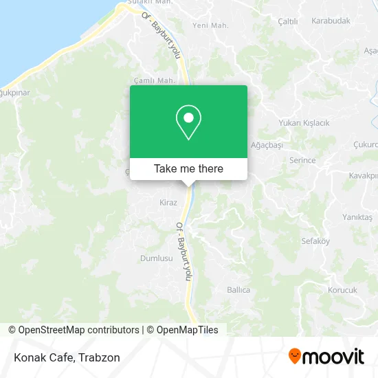 Konak Cafe map