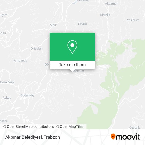 Akpınar Belediyesi map