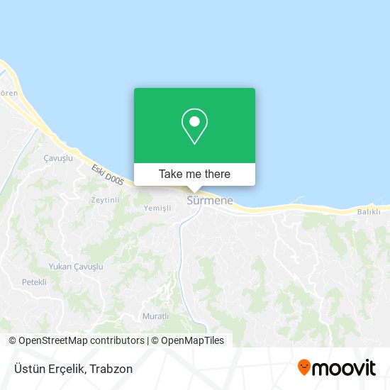Üstün Erçelik map