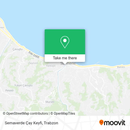 Semaverde Çay Keyfi map