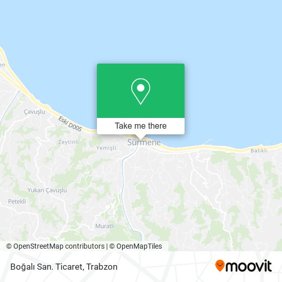 Boğalı San. Ticaret map