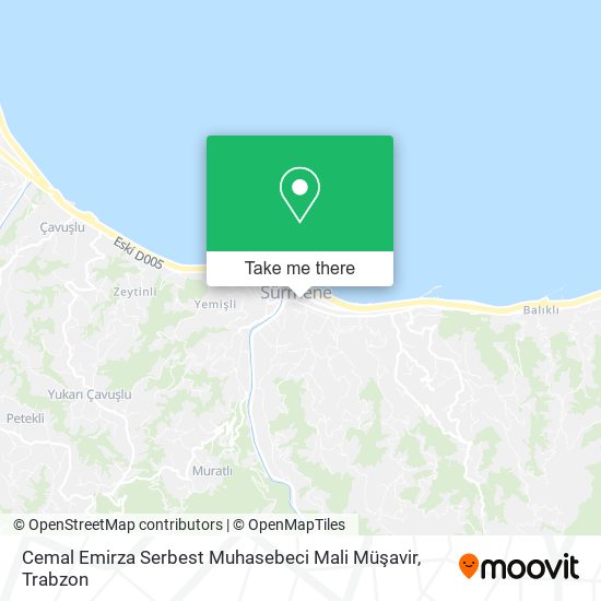 Cemal Emirza Serbest Muhasebeci Mali Müşavir map