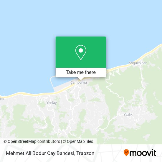 Mehmet Ali Bodur Cay Bahcesi map