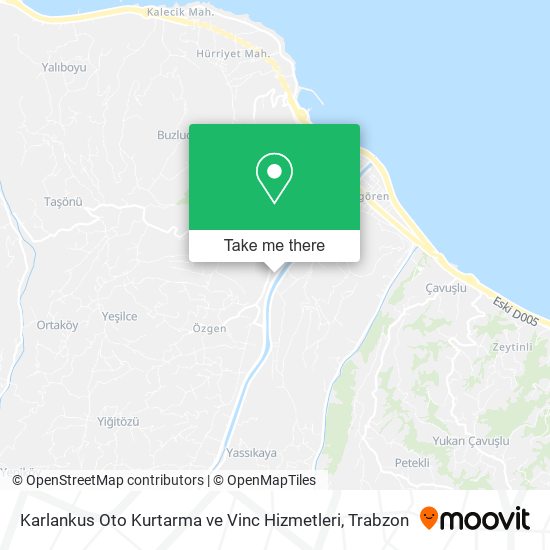 Karlankus Oto Kurtarma ve Vinc Hizmetleri map