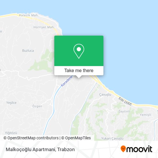Malkoçoğlu Apartmani map