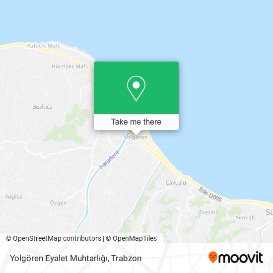 Yolgören Eyalet Muhtarlığı map