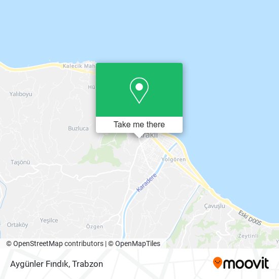 Aygünler Fındık map