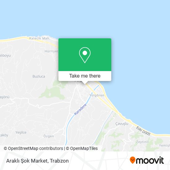 Araklı Şok Market map