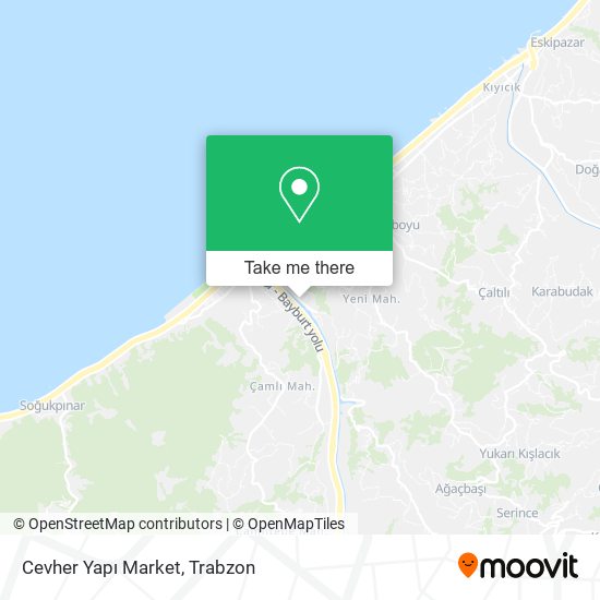 Cevher Yapı Market map