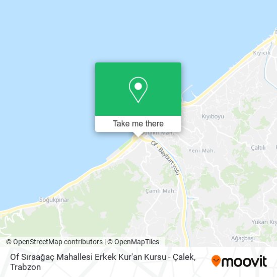 Of Sıraağaç Mahallesi Erkek Kur'an Kursu - Çalek map