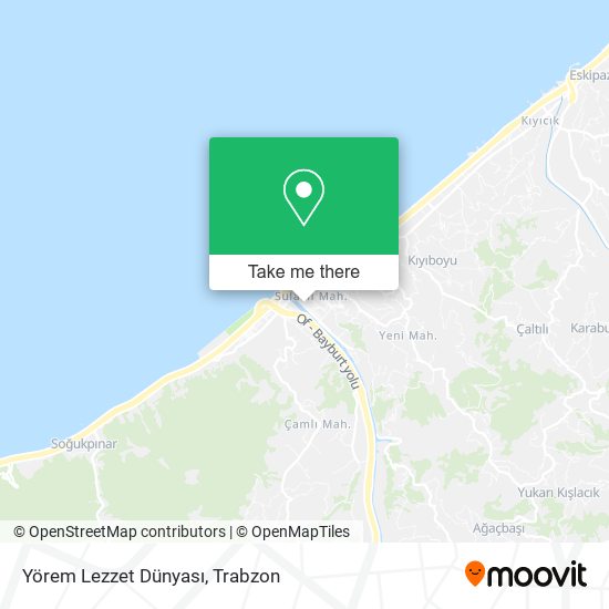 Yörem Lezzet Dünyası map