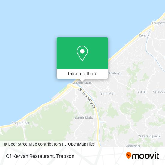 Of Kervan Restaurant map