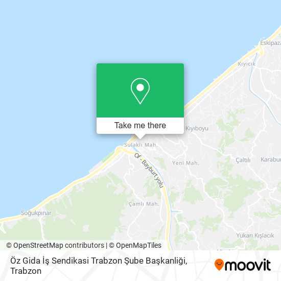 Öz Gida İş Sendikasi Trabzon Şube Başkanliği map