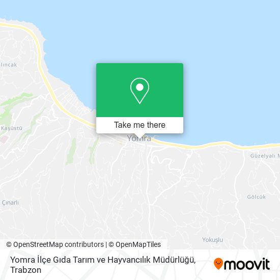 Yomra İlçe Gıda Tarım ve Hayvancılık Müdürlüğü map