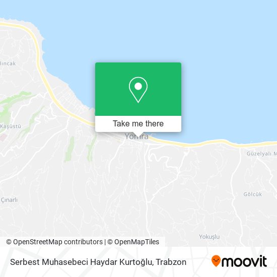 Serbest Muhasebeci Haydar Kurtoğlu map