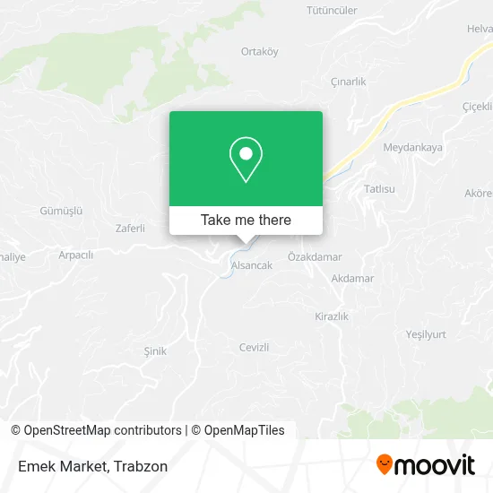 Emek Market map