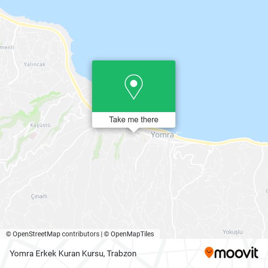 Yomra Erkek Kuran Kursu map