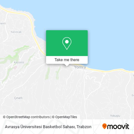 Avrasya Üniversitesi Basketbol Sahası map