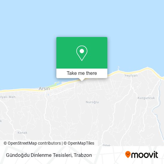 Gündoğdu Dinlenme Tesisleri map