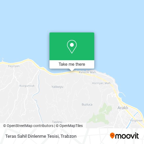 Teras Sahil Dinlenme Tesisi map