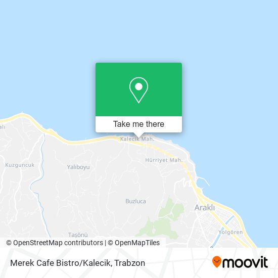 Merek Cafe Bistro/Kalecik map