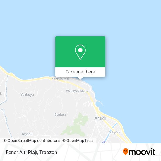 Fener Altı Plajı map