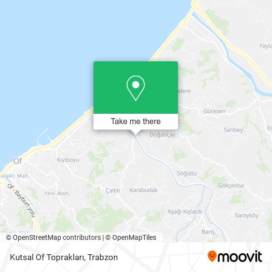 Kutsal Of Toprakları map