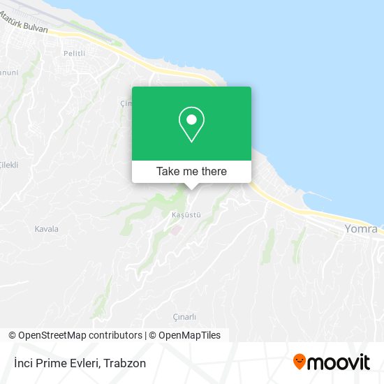 İnci Prime Evleri map