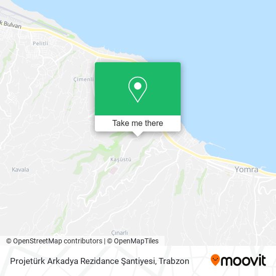 Projetürk Arkadya Rezidance Şantiyesi map