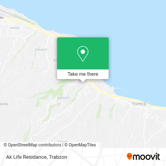 Ak Life Residance map