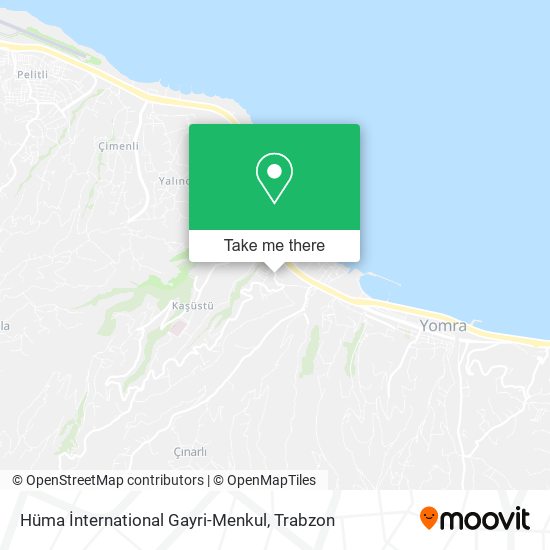 Hüma İnternational Gayri-Menkul map
