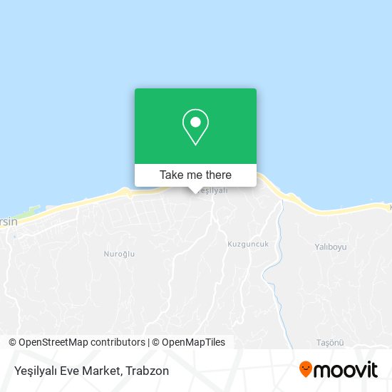 Yeşilyalı Eve Market map
