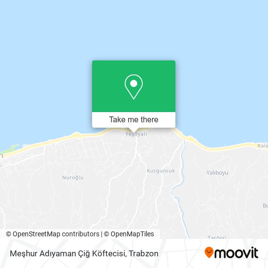 Meşhur Adıyaman Çiğ Köftecisi map