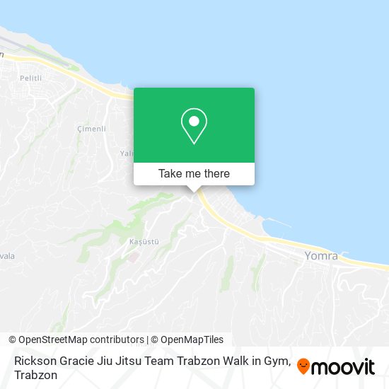 Rickson Gracie Jiu Jitsu Team Trabzon Walk in Gym map