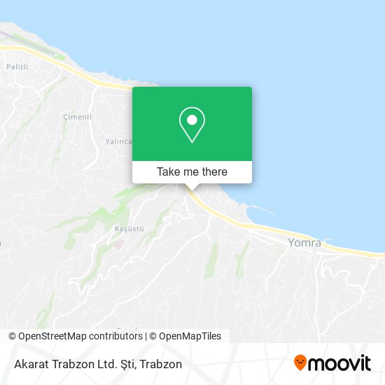 Akarat Trabzon Ltd. Şti map