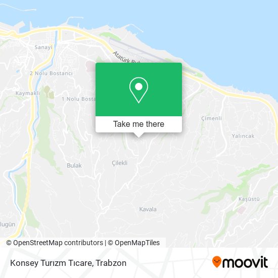 Konsey Turızm Tıcare map