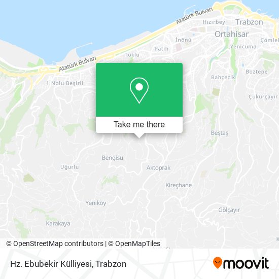 Hz. Ebubekir Külliyesi map