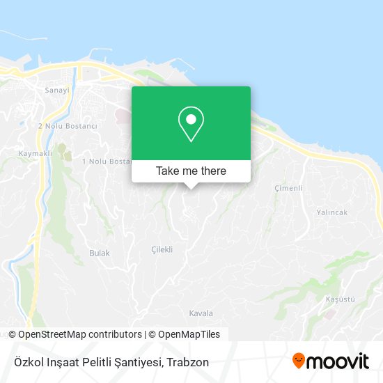 Özkol Inşaat Pelitli Şantiyesi map