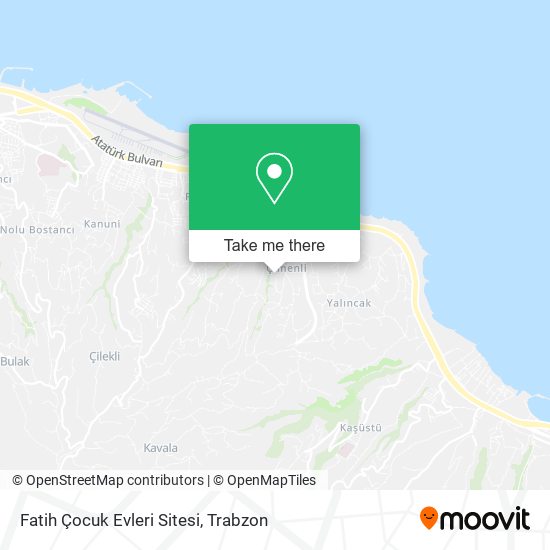 Fatih Çocuk Evleri Sitesi map