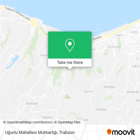 Uğurlu Mahallesi Muhtarlığı map