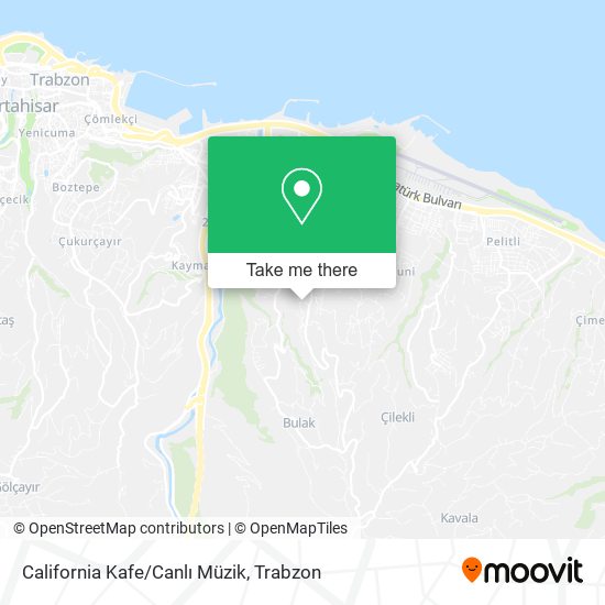 California Kafe/Canlı Müzik map