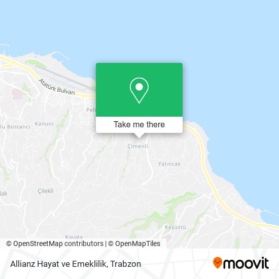Allianz Hayat ve Emeklilik map