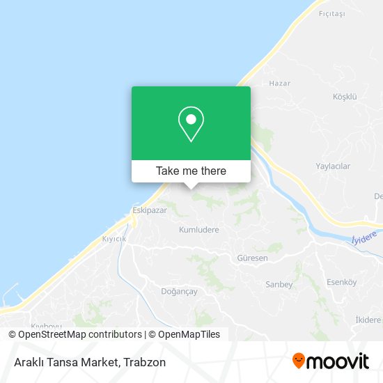 Araklı Tansa Market map