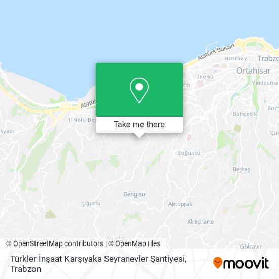 Türkler İnşaat Karşıyaka Seyranevler Şantiyesi map