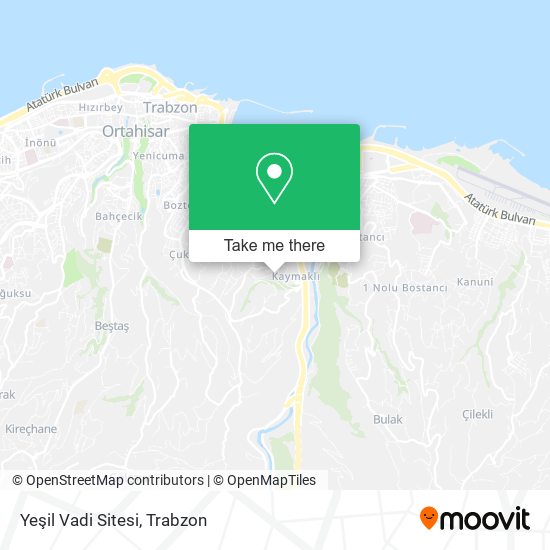 Yeşil Vadi Sitesi map